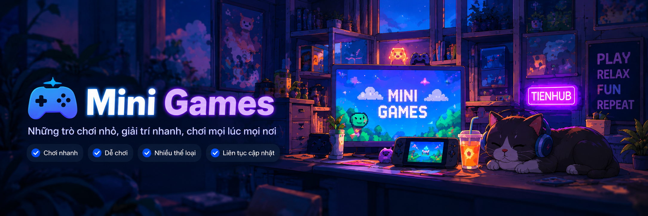 TienHub Mini Games